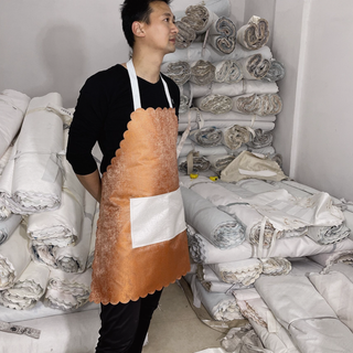 Tạp Dề chống thấm hoa văn Qúy Tộc phần sang chảnh cho nhà bếp