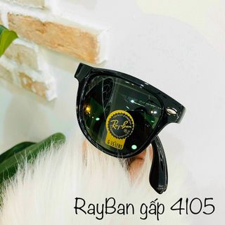 mắt kính Nam RB gấp có box như hình kèm theo tròng kính thủy tinh cường lực chịu va đập