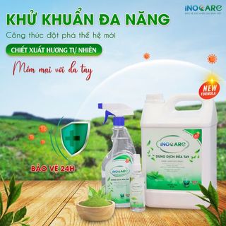 TUYỂN NHÀ PHÂN PHỐI, ĐẠI LÝ NƯỚC RỬA TAY XỊT KHUẨN THƯƠNG HIỆU INOCARE VIỆT NAM giá sỉ