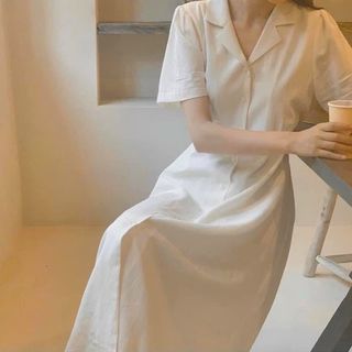 ĐẦM SM TRẮNG NÚT TRƯỚC