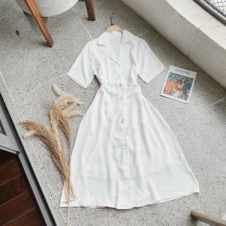 ĐẦM SM TRẮNG NÚT TRƯỚC