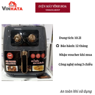 Nồi Chiên Không Dầu Sharp 10,2L KS 21722 Bảo Hành 12 Tháng