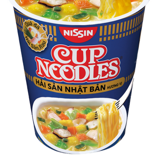 1 Thùng 24 Ly Mì Cup Noodles Nissin 67g/ly đến 74g/ly nhập khẩu Thái Lan