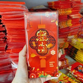 Bao lì xì được chọn mẫu