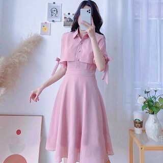 ĐẦM HỒNG GIẢ SET