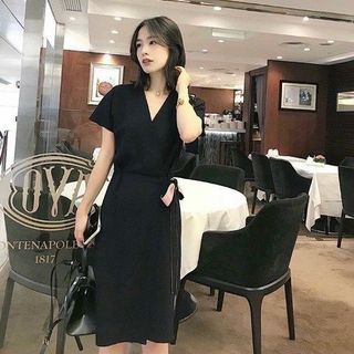 ĐẦM ĐEN PHỐI NƠ HỒNG