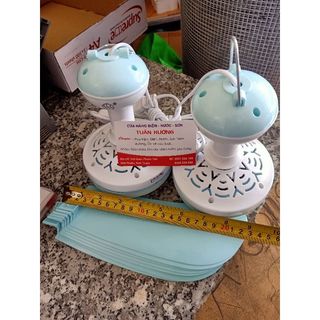 Quạt trần mini 5 cánh lớn(quạt treo mùng, treo màn)