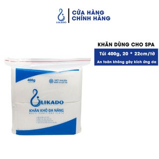 Khăn vải khô đa năng cho bé likado 400g kích thước 20 x 22 giá sỉ