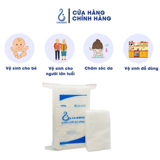 Khăn vải khô đa năng likado 400g kích thước 15 x 20