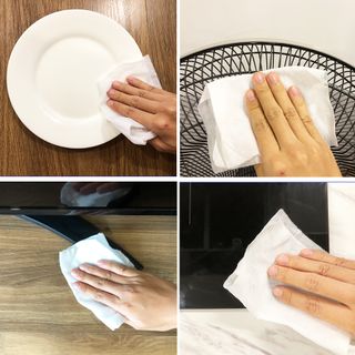 Khăn giấy khô đa năng cho bé likado cuộn lớn kích thước 18 x 20