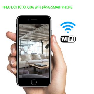 Camera mini wifi A9 Full HD 1080, hỗ trợ xem qua app điện thoại, hỗ trợ nhìn đêm, pin sạc, nhỏ gọn dễ lắp đặt.
