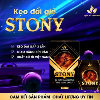 Kẹo Đổi Gió- Kẹo Stony Tăng Ham Muốn- Kéo Dài Thời Gian Qh- Thương Hiệu Ngọc Nữ Tâm Vương