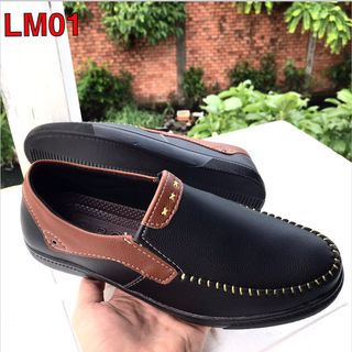Giày lười nam da mềm mẫu mới nhất
