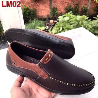 Giày lười nam da mềm mẫu mới nhất