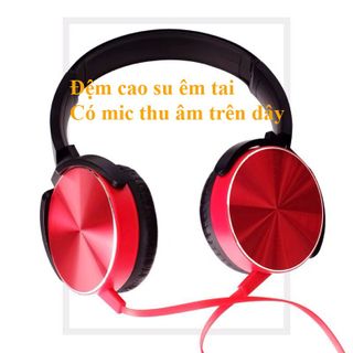 Tai nghe chụp SONY MBR XB450 EXTRA BASS tích hợp micro, âm thanh trầm cực hay