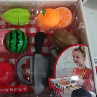 [XẢ KHO] Đồ chơi cắt trái cây trẻ em đồng giá