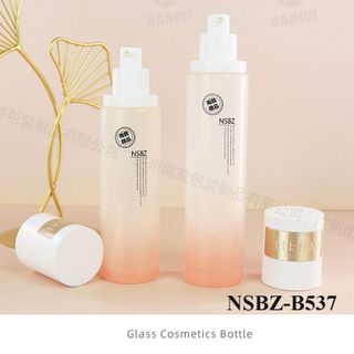 Bộ Chai Thuỷ Tinh Mỹ Phẩm- 120ml, 100ml, 50g, 30g (NSBZ-537)