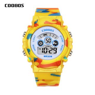 Đồng hồ trẻ em thể thao Coobos cho bé trai và bé gái không thấm nước và có đèn dạ quang
