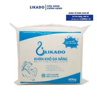 Khăn Khô Đa Năng Cho Bé LIKADO 600g (15x20) giá sỉ
