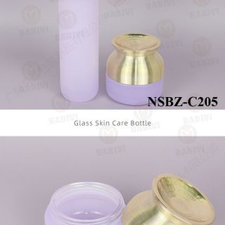 Bộ Chai Thuỷ Tinh Mỹ Phẩm 120ml, 100ml, 40ml, 50g (NSBZ-C205)
