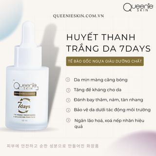 Huyết thanh 7Days Queenie Skin 50ml