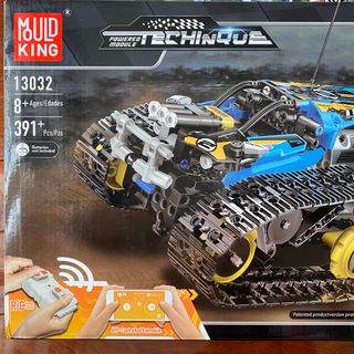Đồ chơi lắp ráp lego xe địa hình bánh xích - lắp xong điều khiển xe chạy từ xa Mould King 13032 - 13036