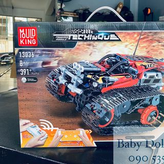 Đồ chơi lắp ráp lego xe địa hình bánh xích - lắp xong điều khiển xe chạy từ xa Mould King 13032 - 13036