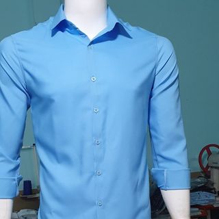 Áo sơ mi nam trắng trơn dài tay, Áo sơ mi trắng nam dài tay size 1 đến 7XL