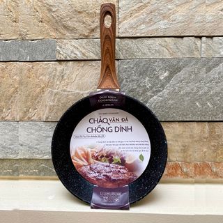 Chảo Chống Dính Vân Đá, Chuyên Dùng Bếp Từ Size 24cm