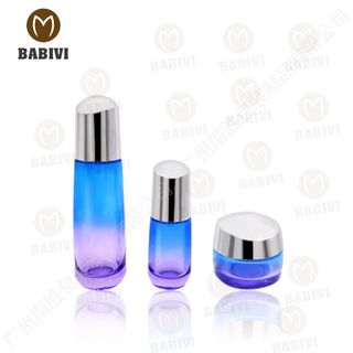 Chai thủy tinh bộ mỹ phẩm 120ml, 45ml - A58
