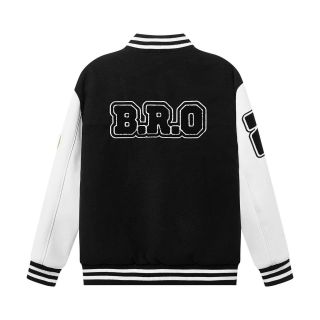 Áo khoác dù bomber in B.R.O trẻ trung, năng động