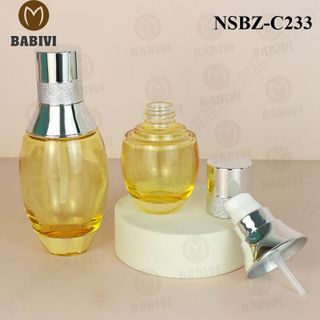 Bộ Chai Thuỷ Tinh Mỹ Phẩm 130ml, 50ml, 40g (NSBZ-C233) giá sỉ