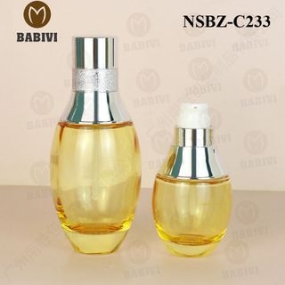 Bộ Chai Thuỷ Tinh Mỹ Phẩm 130ml, 50ml, 40g (NSBZ-C233)