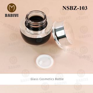Bộ Sản Phẩm Chăm Sóc Da Vật Liệu Đóng Gói Nắp Nấm Mỹ Phẩm Chai Kem Thủy Tinh 40ml -103
