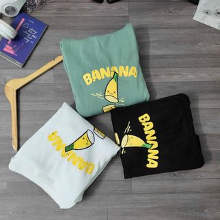 Áo khoác thun nỉ Banana bao đẹp