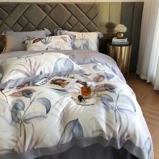 Bộ Chăn Ga Gối Tencel Thiên Nhiên XẢ LỖ