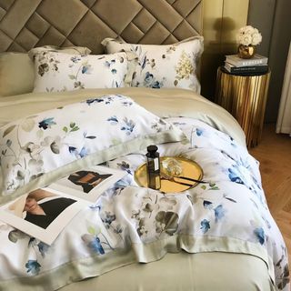 Bộ Chăn Ga Gối Tencel Thiên Nhiên XẢ LỖ
