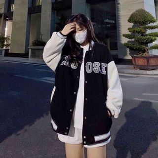 Áo khoác nhung 2 lớp dày đẹp, logo thêu CHO DSE trẻ trung, năng động giá sỉ - giá bán buôn
