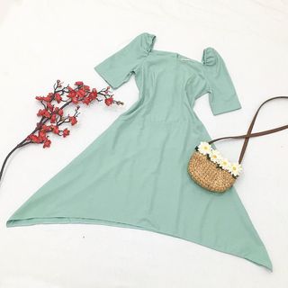 ĐẦM LỆCH TÀ 2 MÀU