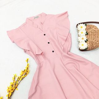 ĐẦM HỒNG CÁNH TIÊN NÚT ĐEN