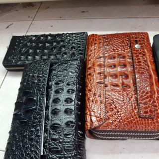ví dây nịt da bò
