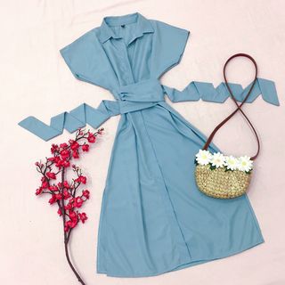 ĐẦM XANH XÁM CHÉO EO