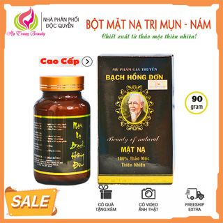 BỘT MẶT NẠ CHĂM SÓC DA MỤN BẠCH HỒNG ĐƠN CAO CẤP 90gram - HÀNG CHUẨN CÔNG TY giá sỉ