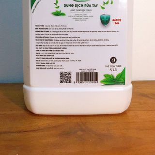 Can xịt khử khuẩn INOCARE 5 lít - Thùng 6 can