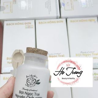 [ ]MẶT NẠ LÀM TRẮNG DA - NGỌC TRAI TRÂN CHÂU NGUYÊN CHẤT 100% BẠCH HỒNG ĐƠN - HT Cosmetic