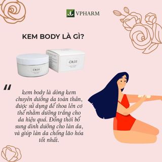 Kem dưỡng trắng Perfect Whitening Body Cream Dr Lee