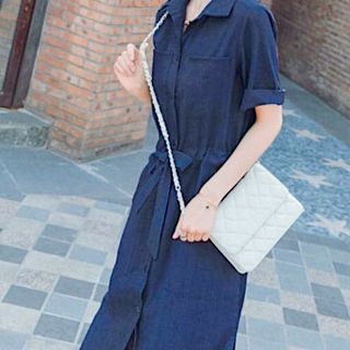 ĐẦM SM RÚT EO 2 MÀU