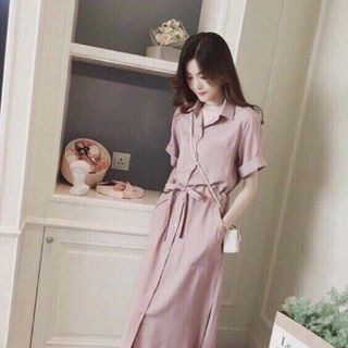 ĐẦM SM RÚT EO 2 MÀU