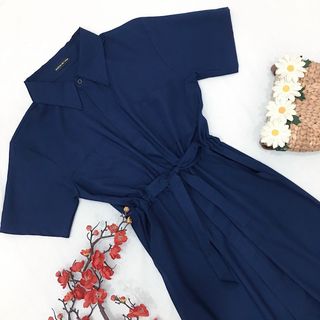 ĐẦM SM RÚT EO 2 MÀU