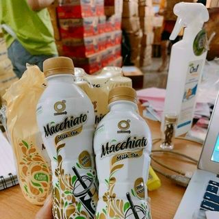 Trà sữa Matchiato date mới thùng 24chai có hàng.
